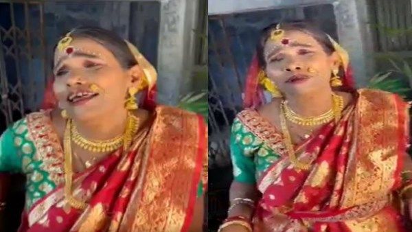 Ranu Mondal पर फिर चढ़ा सिंगिंग का खुमार, दुल्हन के लिबास में गाया ऐसा गाना, अब हुआ वायरल
