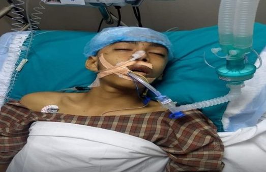 खरगोन हिंसा में घायल शिवम की हालत में सुधार, प्रभारी मंत्री कमल पटेल ने परिजनों से की मुलाकात