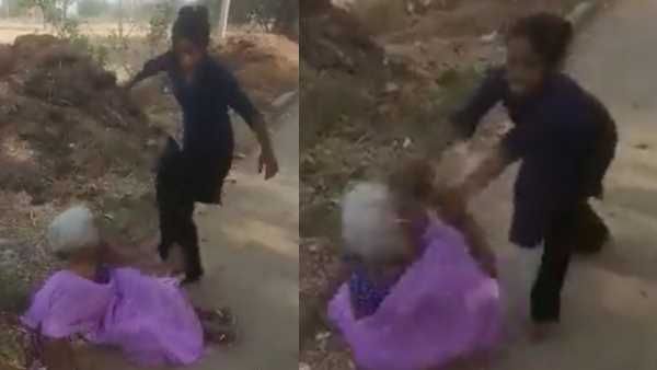 UP: पोती ने 70 वर्षीय दादी को सड़क पर गिराकर लातों से मारा, वायरल Video पर पुलिस ने दिए जांच के आदेश