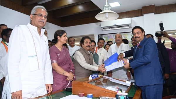 राज्यसभा चुनाव: छत्तीसगढ़ से कांग्रेस की जीत तय, राजीव शुक्ला, रंजीता रंजन ने किया पर्चा दाखिल