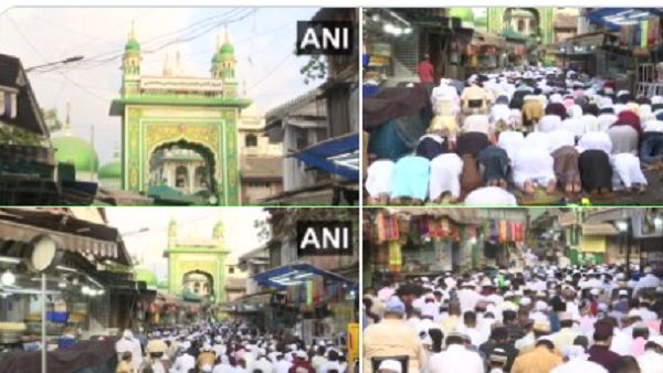 Eid 2022: पूरे देश में ईद पर्व की धूम, मस्जिदों में लोगों ने अदा की नमाज, मांगी अमन-चैन की दुआ 