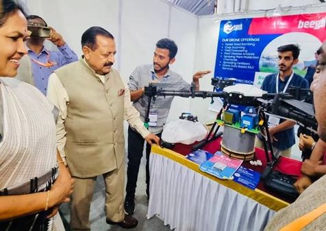 TechBharat : खेती में 'किसान ड्रोन' जैसी तकनीक, सरकार को यकीन- बढ़ेगी अन्नदाताओं की आमदनी