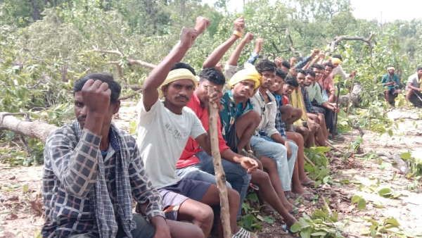 छत्तीसगढ़ हसदेव अरण्य बचाओ अभियान: कोयला खदान के लिए जंगल काटने पहुंचा प्रशासन, ग्रामीणों ने जताया विरोध