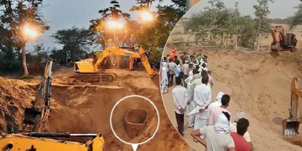 40 फीट गहरे कुएं में मोटर रखने उतरे थे किसान, अचानक धंसी जमीन और वे नीचे दब गए, बचाने आई सेना