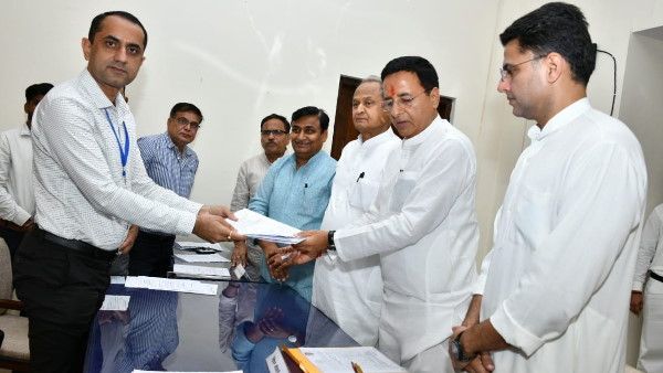 राज्यसभा चुनाव 2022 : राजस्थान से कांग्रेस के तीनों प्रत्याशियों ने दाखिल किए नामांकन, जानिए हार-जीत का गणित