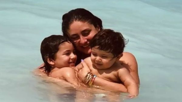 'मेरी लाइफ की लंबाई और चौड़ाई', Mothers Day पर करीना ने तैमूर-जहांगीर के साथ पानी में की मस्ती, शेयर की तस्वीर