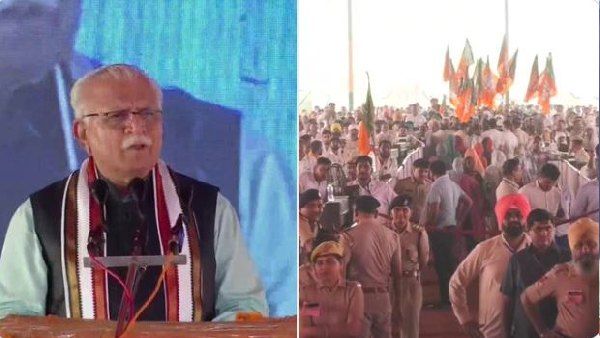 हरियाणा: CM खट्टर ने प्रगति रैली को किया संबोधित, कहा- पिछले 7 सालों में सिरसा में 2676 करोड़ रुपए का काम हुआ