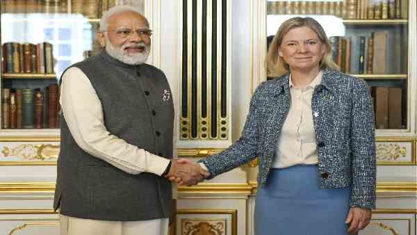 पीएम मोदी और स्वीडन की प्रधानमंत्री के बीच किन मुद्दों पर हुई बात, मैग्डालेना एंडरसन ने खुद बताया