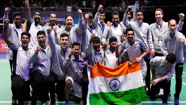  Thomas Cup: सीना चौड़ा और आंखें नम कर देगा जीत के अंतिम पलों का ये Video, देखें कैसे कोर्ट में लहराया तिरंगा