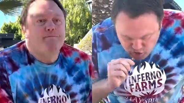 Chilli Guinness Record : सबसे तीखी मिर्च कैरोलीना रीपर खाकर बना गिनीज वर्ल्ड रिकॉर्ड, देखिए वीडियो