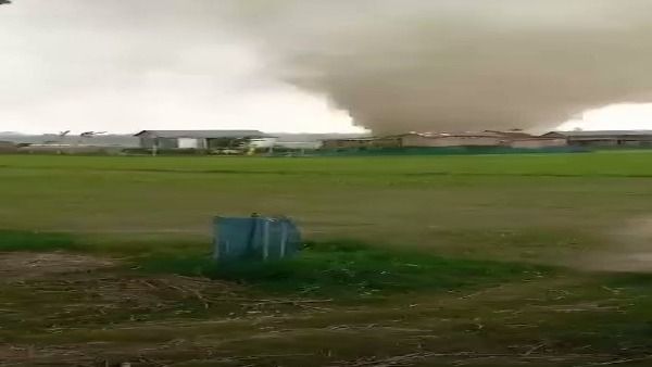 असम की 'दुर्लभ घटना' में 7 झोपड़ियां क्षतिग्रस्त, ऊपर उठते धूल के गुबार को देख विशेषज्ञों ने कही ये बात