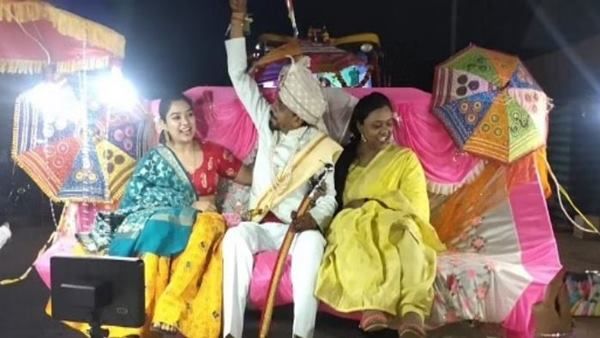 बुलडोजर पर यूनिक वेडिंग कर इंजीनियर दूल्हा मस्त, ड्राइवर जाएगा जेल, लगा 5000 का जुर्माना