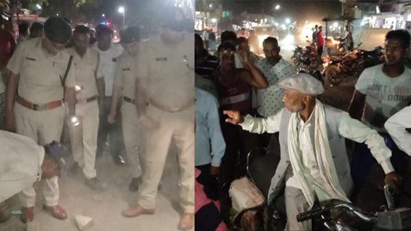 व्यापारी की गोली मारकर हत्या,आरोपी भीड़ को कट्टा दिखाकर बोला इस कट्टे से मारी गोली