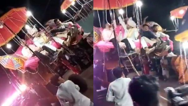 Video: जब कार घोड़ी नहीं आई रास, बुलडोजर पर बारात लेकर पहुंच गया इंजीनियर दूल्हा