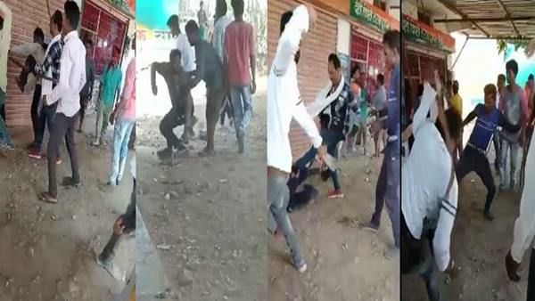 आदिवासी युवक पर शराब माफिया के गुर्गों का जुल्म, जानवरों की तरह पीटा फिर फ़ेंक दिया सड़क पर