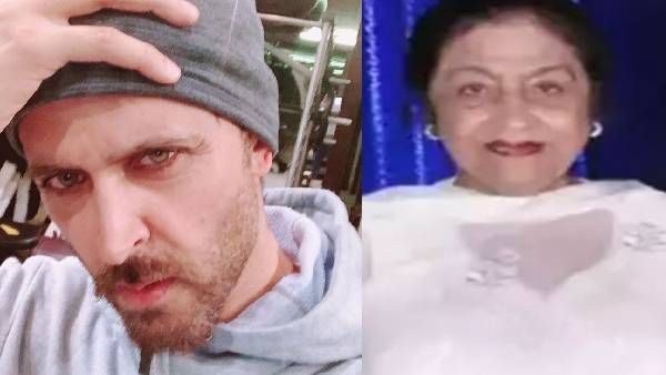 Hrithik Roshan की नानी का 91 साल की उम्र में हुआ निधन, आज होगा अंतिम संस्कार