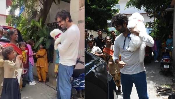 स्ट्रीट बच्चों ने सुनाया Bhool Bhulaiyaa 2 का सीन, 'कटोरी' को गोद में उठाए दिखे कार्तिक आर्यन