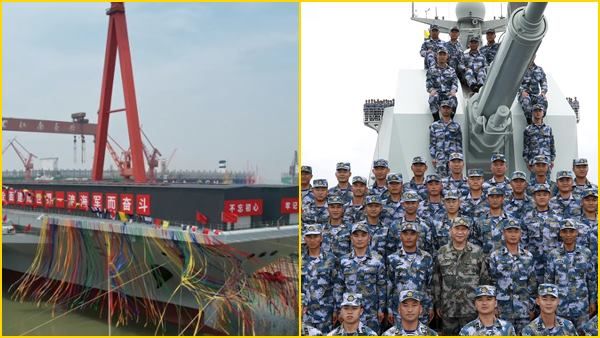 अब और आग उगलेगा 'ड्रैगन', चीनी नौसेना में अत्याधुनिक हथियारों से लैस 'फुजियान'की हुई एंट्री