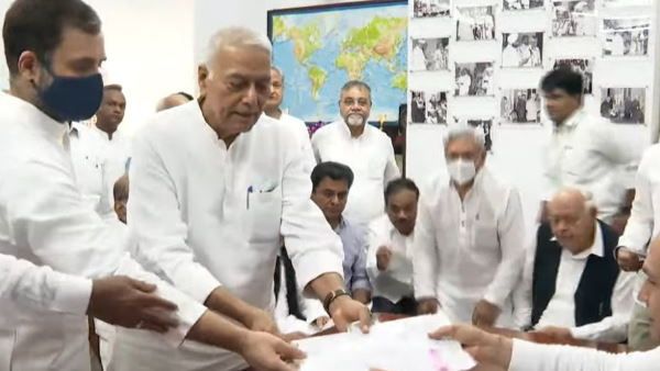 विपक्ष के उम्मीदवार यशवंत सिन्हा ने राष्ट्रपति पद के लिए दाखिल किया नामांकन