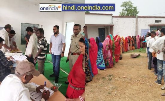 खर्च के बावजूद भी लोगों को नहीं मिला मास्क-सैनिटाइजर, बूथों पर उड़ी कोविड नियमों की धज्जियां