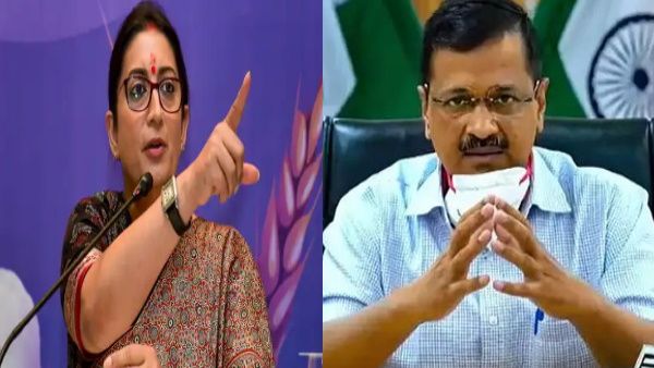 'इन नकली कहानियों को अब कोई नहीं सुनने वाला', केजरीवाल के दावे पर स्मृति ईरानी ने दिया जवाब
