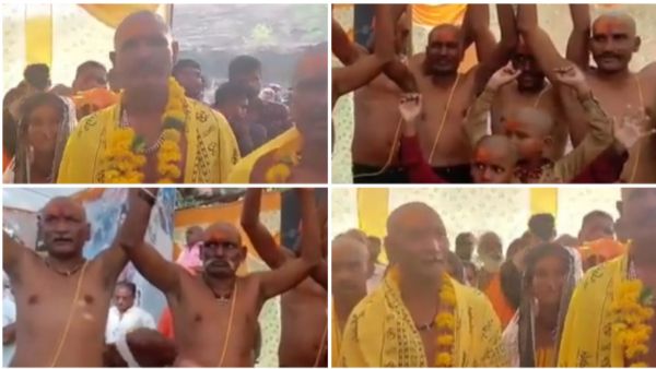 MP के रतलाम में गोबर-गोमूत्र से शुद्ध होकर हिन्दू बने एक ही परिवार के 18 सदस्य