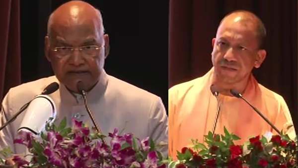 राष्ट्रपति कोविंद ने संत कबीर नगर में किया 3 परियोजनाओं का लोकार्पण, सीएम योगी ने कहा-लगाएं पेड़