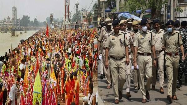 बिहार में कांवड़ यात्रा को लेकर बढ़ी सुरक्षा, विभिन्न रूटों पर 45 हज़ार पुलिस बल तैनात