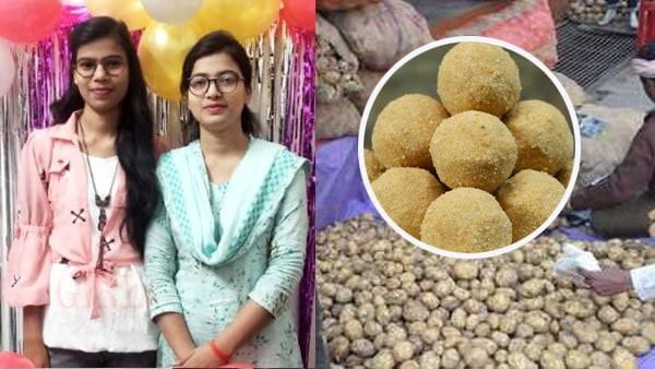 आलू बेचने वाले की दो बेटियां एक साथ बनीं दारोगा, गर्व से ऊंचा हो गया पिता का माथा, बांट रहे लड्डू