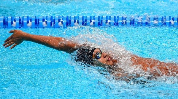 श्रीराज नटराज ने पुरुषों के 100m बैकस्ट्रोक फाइनल में क्वालिफाई किया