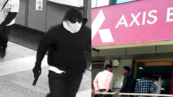 अलवर में बैंक डकैती : 30 मिनट में लूटे 1 करोड़ रुपए, मुंह पर मास्क लगाकर आए छह हथियारबंद बदमाश