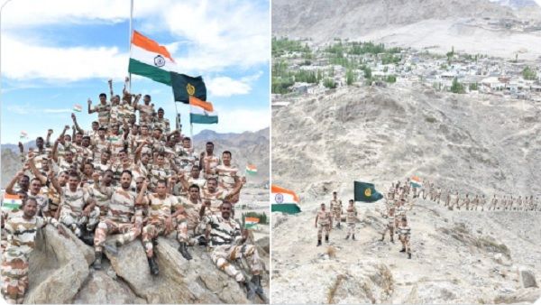 आजादी का अमृत महोत्सव: ITBP के जवानों ने 12 हजार फीट की ऊंचाई पर लहराया तिरंगा, लोगों से की ये अपील