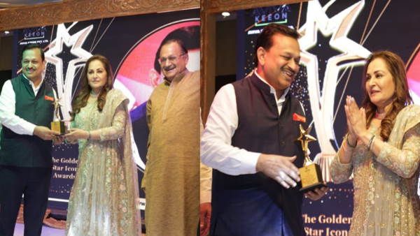 रमेश अवस्थी को मिला प्रतिष्ठित द गोल्डन स्टार आइकन अवॉर्ड