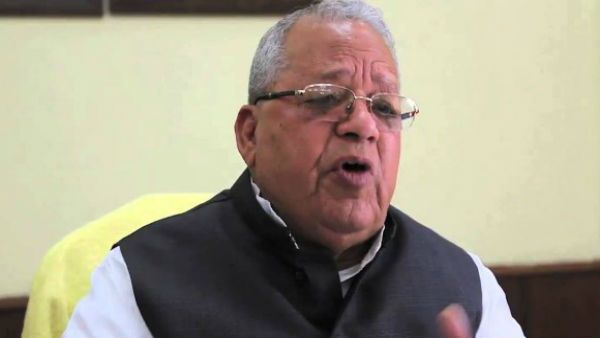 राज्यपाल जैसे पद पर वाणी का संयम बहुत जरूरी- कलराज मिश्र