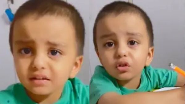 'मैं इस दुनिया से निकल जाऊंगा...' पढ़ाई से तंग आकर बच्‍चे ने कही बड़ी बात, देखें क्‍यूट Video