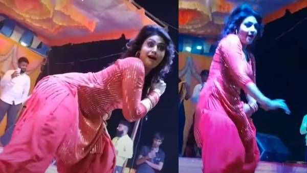 Haryanvi Dance: गोरी-नागोरी ने पिंक सूट में दिखाए किलर मूव्स, 'लल्ला लल्ला लोरी' पर काटा बवाल