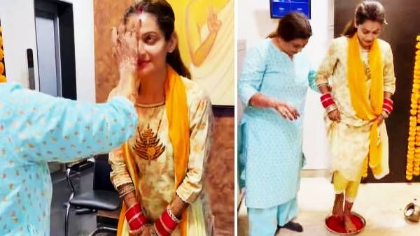 शादी के बाद पायल रोहतगी ने शेयर किया ये खास वीडियो, पगफेरा की रस्म में सिंपल और खूबसूरत दिखीं एक्ट्रेस