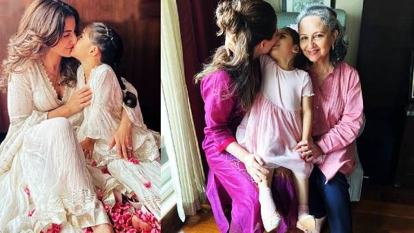 'एक फ्रेम में तीन जनरेशन' सोहा अली खान ने मां-बेटी के साथ शेयर की तस्वीर, तो फैंस ने दिए ऐसे रिएक्शन