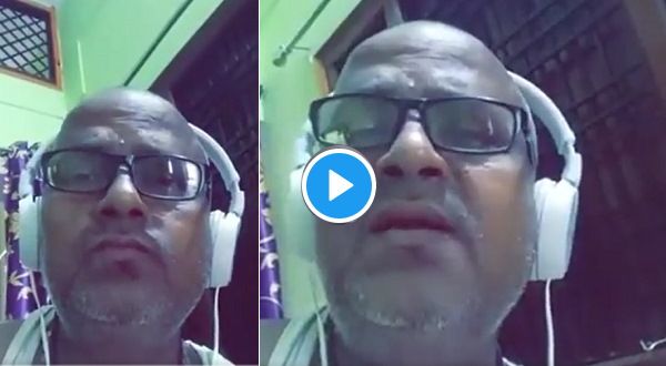 'ओ मेरे दिल के चैन', गाते शख्स का वीडियो वायरल, लोग बोले- जुबां केसरी वाले यूं ही गाना था?