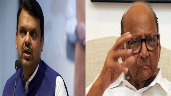 शरद पवार बोले- देवेंद्र फडणवीस ने खुशी से नहीं स्‍वीकार किया दूसरे नंबर का पद