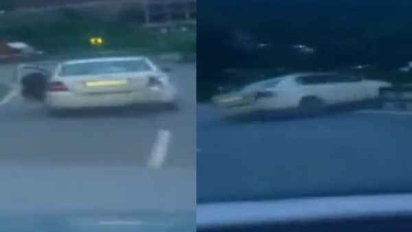 Solan: गाड़ी के साथ स्टंट करते हुए कैमरे में कैद हुई युवती, वीडियो देखकर उड़ जाएंगे होश