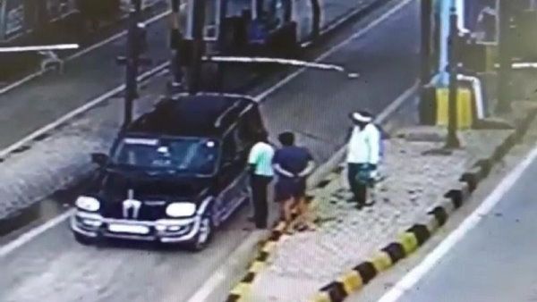 सीसी टीवी कैमरे में कैद हुई बीजेपी विधायक के ड्राइवर की दबंगई, वीडियो सोशल मीडिया पर वायरल