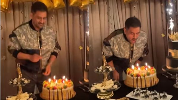 MS Dhoni ने इंग्लैंड में काटा 41वें बर्थडे का केक, पंत भी हुए पार्टी में शामिल; सामने आया वीडियो