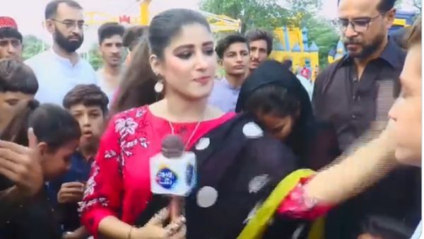 ईद पर रिपोर्टिंग कर रही पाकिस्तानी रिपोर्टर क्यों भड़की? लाइव करते हुए लड़के को जड़ा थप्पड़, Video
