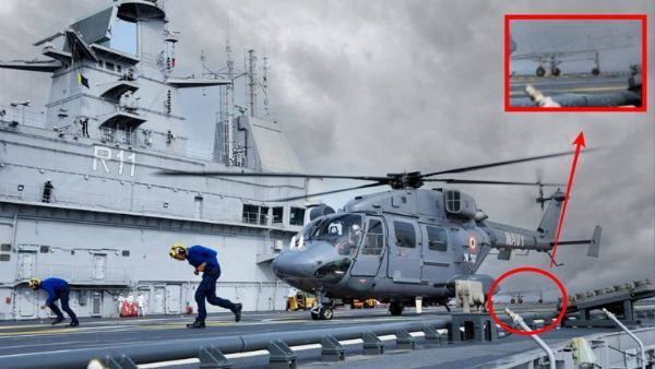 INS Vikrant एयरक्राफ्ट कैरियर पर दिखी रहस्यमयी चीज, भारत ने ये क्या अदृश्य बला बनाई?