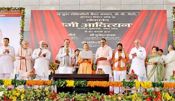 CM योगी ने लखनऊ में किया कल्याण सिंह की प्रतिमा का अनावरण, कही ये बातें