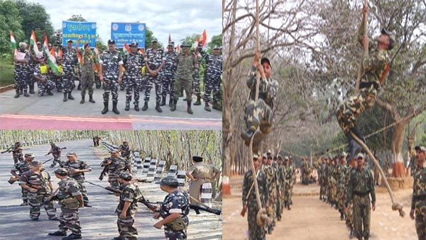 नक्सलियों के गढ़ में तैनाती से पहले यहां होती है ट्रेनिंग, सीआरपीएफ डीआईजी ने नए जवानों का बढ़ाया हौसला
