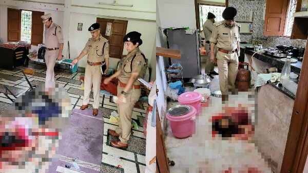 पूजा पाठ करने से टोकती थी पत्नी, मां, पत्नी और 3 मासूम बेटियों को उतारा मौत के घाट