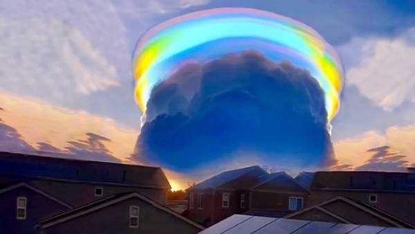 चीन में कुदरत ने दिखाए 'इंद्रधनुष' के ये रंग, देखकर लोग हुए दंग, Video Viral