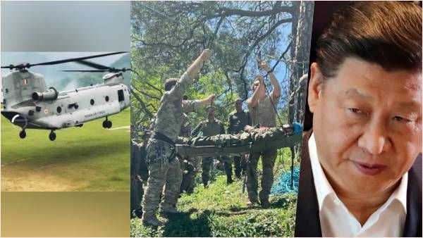 भारतीय सेना का 'ड्रैगन' पर ‘वज्र प्रहार’, अमेरिकी जवानों के साथ आसमान से दिखाया दम